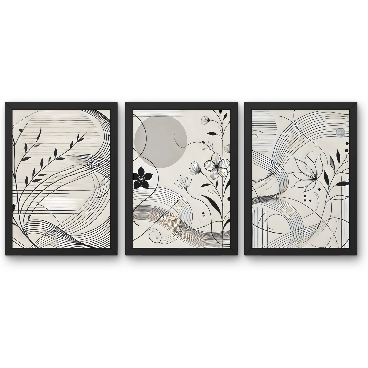 Classic Simplicity Art Bundle - Poster 3 PCS